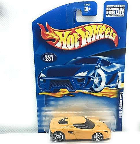 Hot Wheels #2001-231 Lotus Project M250 Silver Lotus Coleccionable Coche Coleccionista Mattel 1:64 Escala