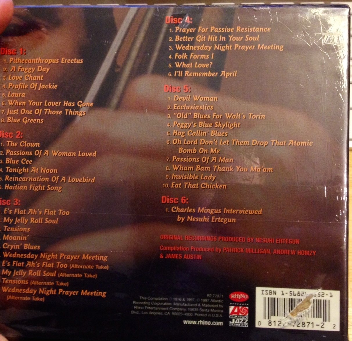 Cube Box The Complete Atlantic Recordings 1956-1961