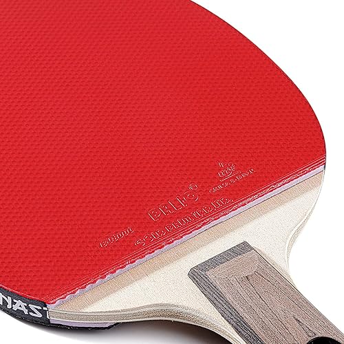 Miniatura 5 de Dynasty Extra Penhold - Raqueta de tenis de mesa y estuche - Gomas Palio aprobadas por la ITTF - Pala de ping pong estilo chino