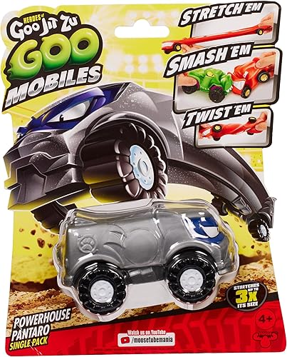 Miniatura 2 de Heroes of Goo Jit Zu Goo Mobiles Powerhouse Pantaro. Estíralos! Aplástalos! Gíralos. Arreglalos y empieza de nuevo. Regalo para niñas de 4 años,