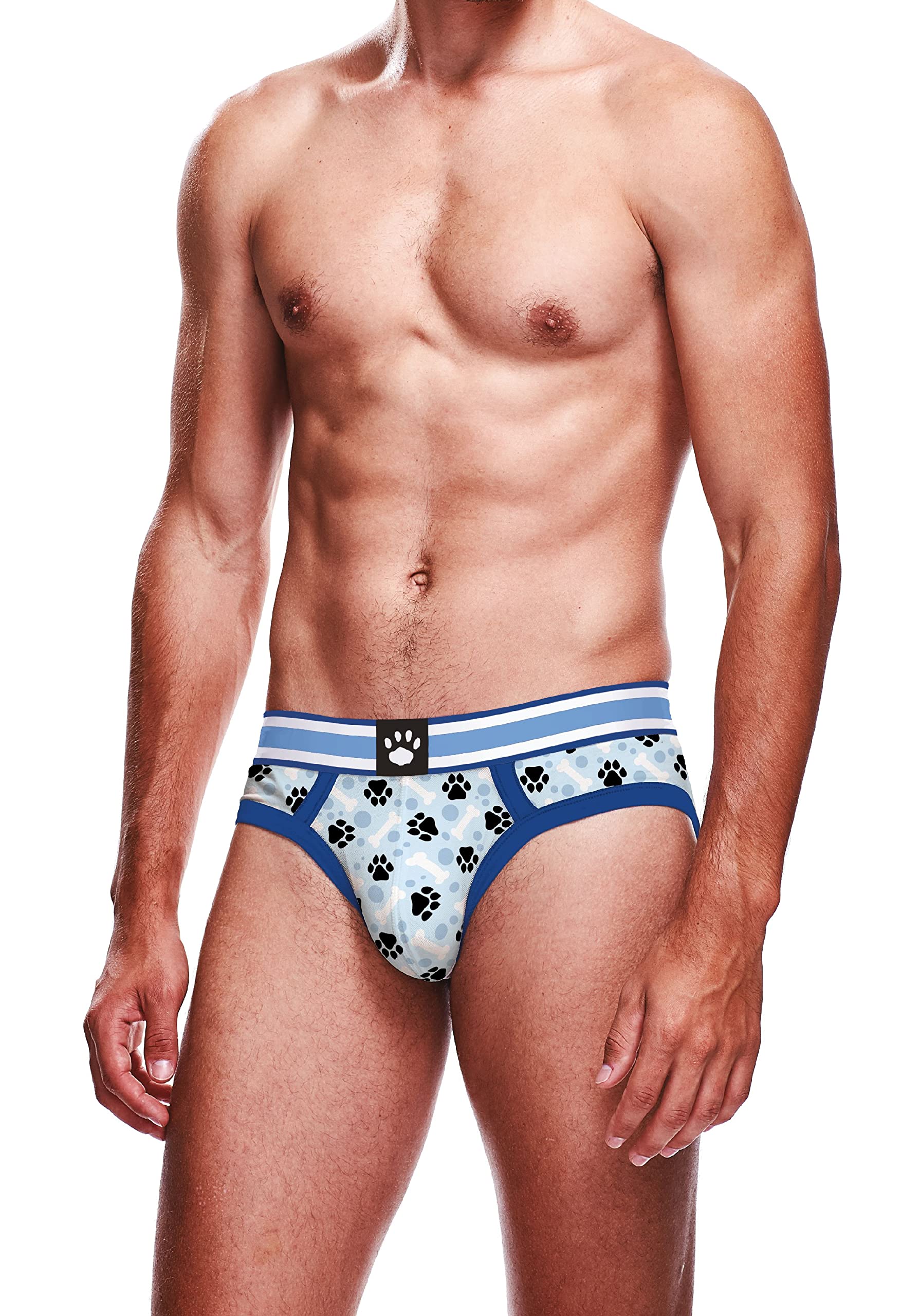 Prowler Blue Paw Brief Blue & White, L
