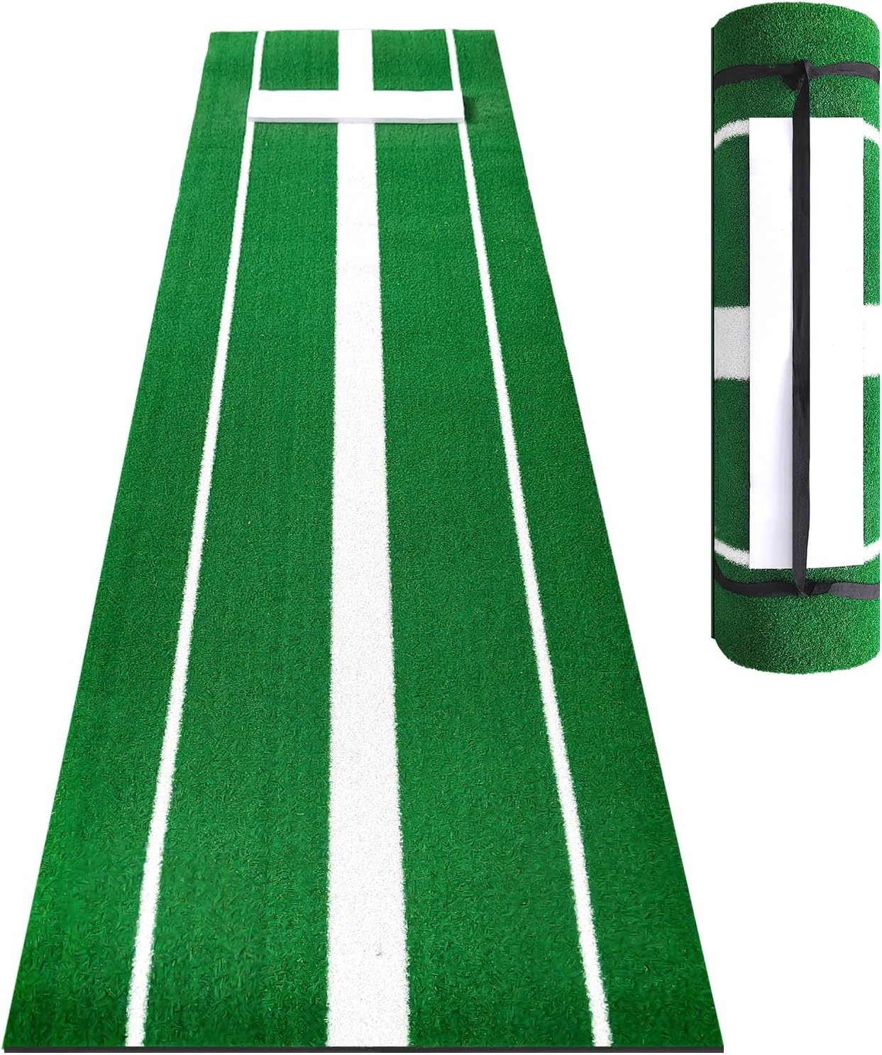 10x3 ft Softball Baseball Pitching Mat | For Softball and Baseball Pitchers, Practice