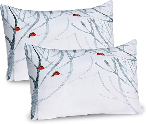 Miniatura 68 de Ambesonne Funda de almohada de Papá Noel, motociclista de Papá Noel, montar en motocicleta, arte pop, estilo retro, efecto de medio tono, funda