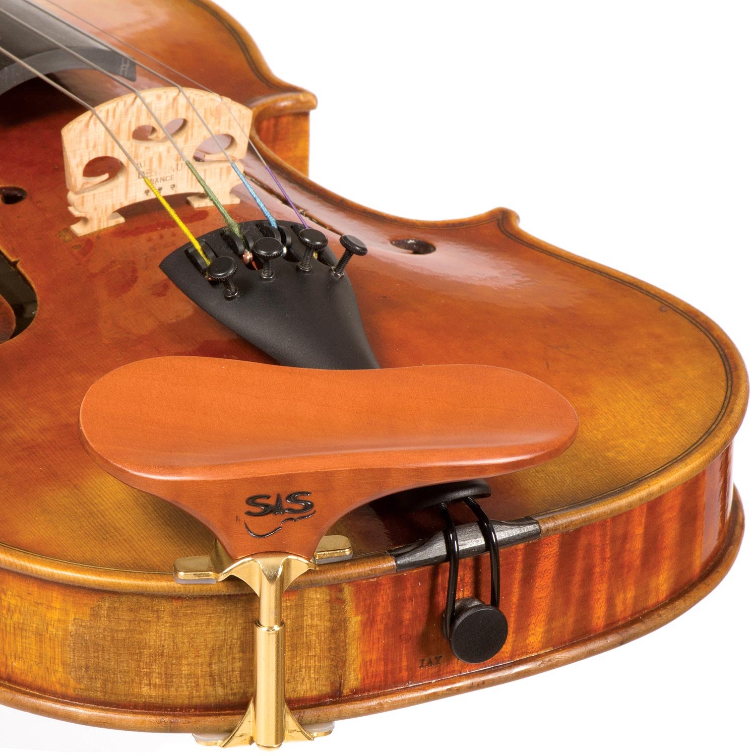 SAS Mentonnière poire pour violon Hauteur 28 mm