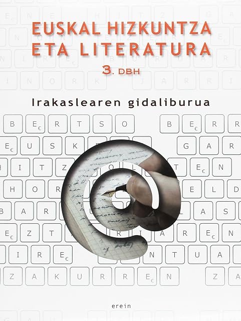 Portada de Euskal Hizkuntza eta Literatura DBH 3 - Irakaslearen gidaliburua