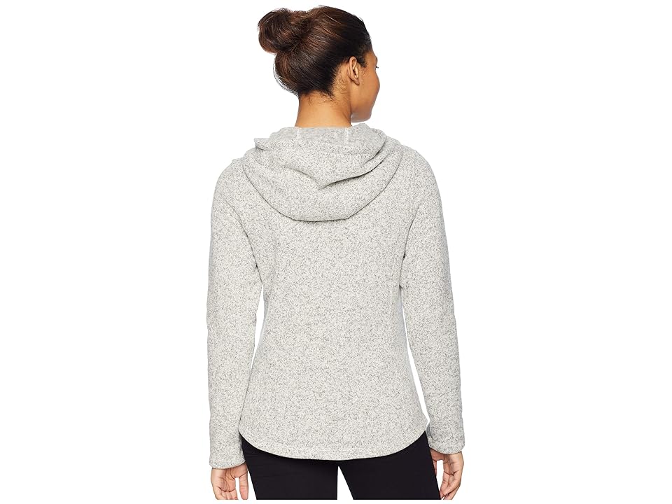 

The North Face Crescent Hooded Pullover (Wild Oat Heather) Women's Sweatshirt, White