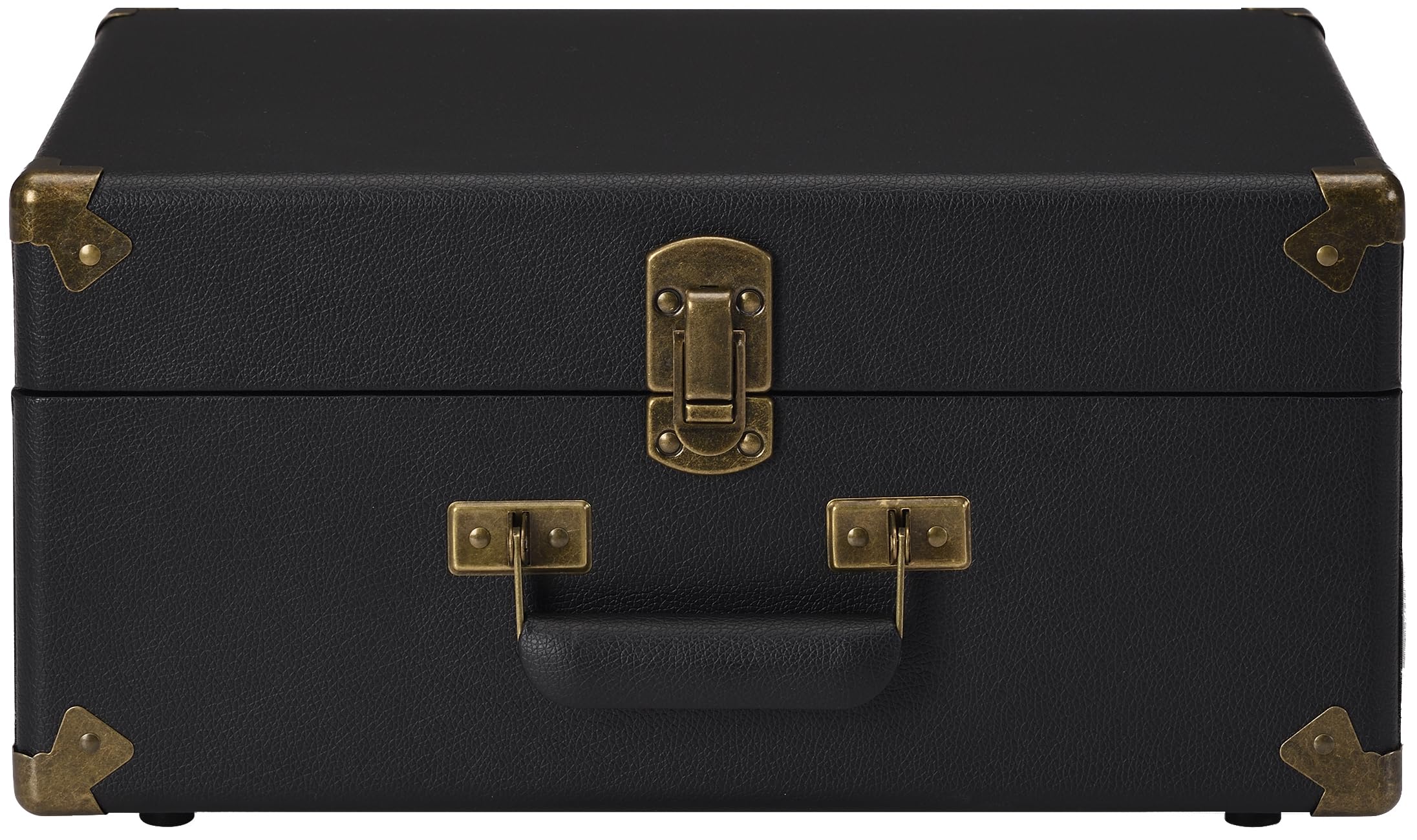 Crosley CR6253C-BK Anthology Vintage 3-Speed Bluetooth in/Out Suitcase Turntable, Black