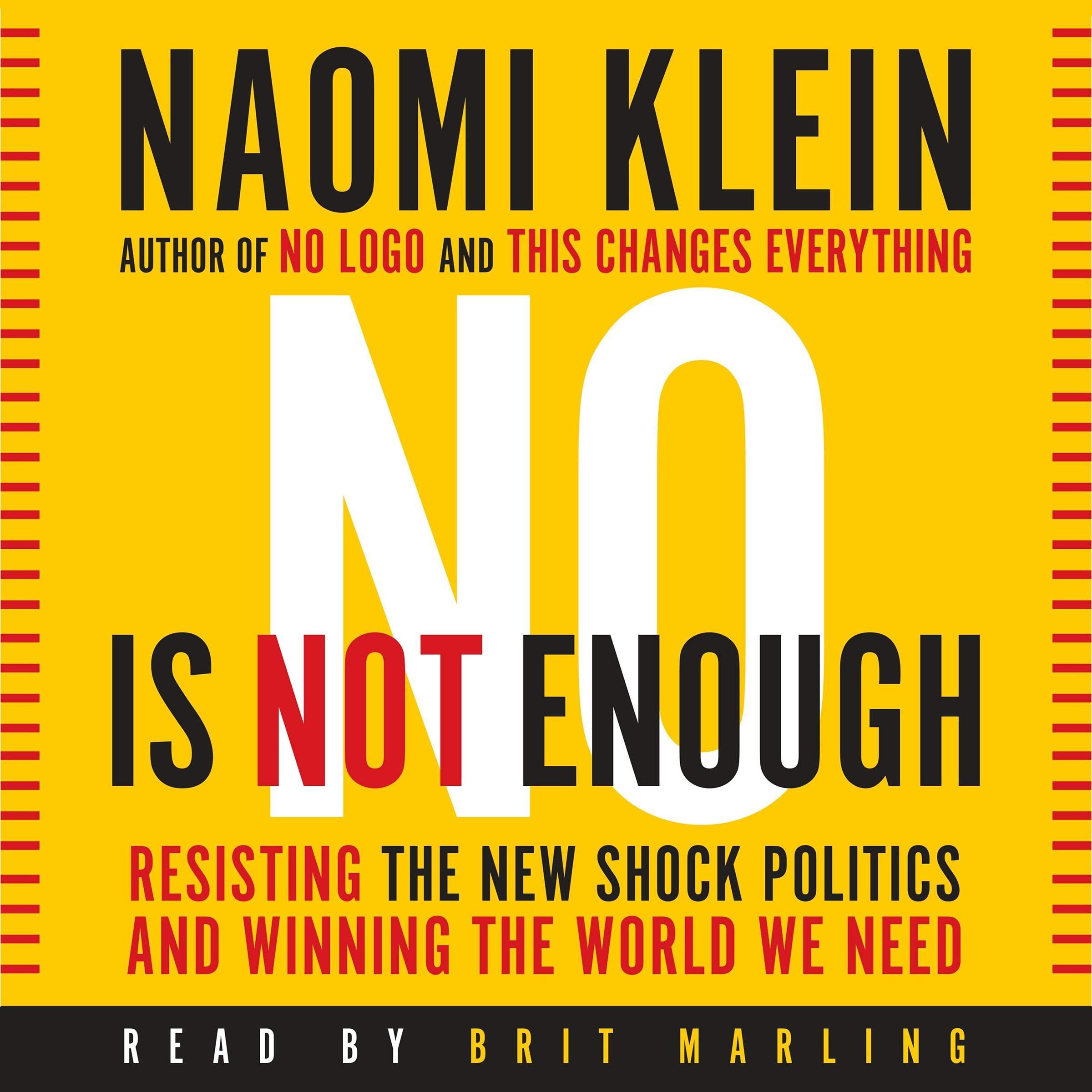 Cover art for No Is Not Enough