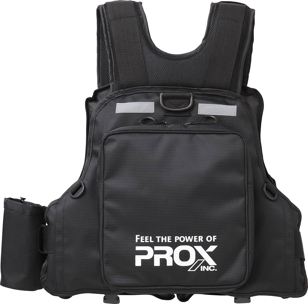 Prox Floating Game Vest Adult S (Black/Black) PX399SKK Black