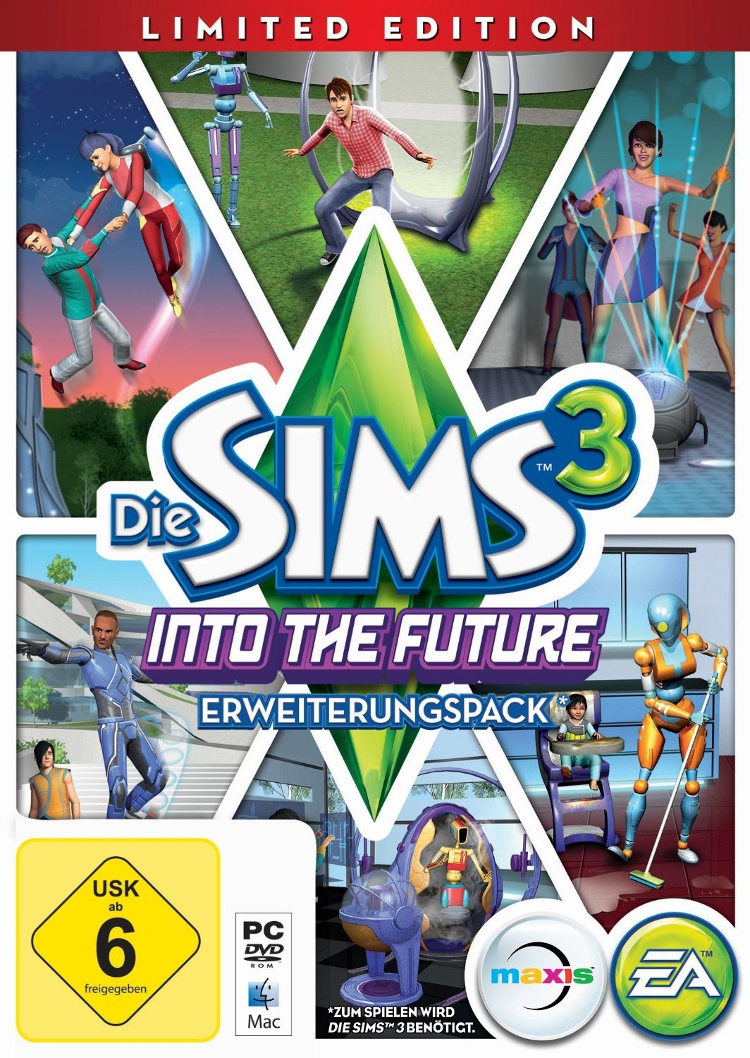 Die Sims 3: Into the Future - Limited Edition (Erweiterungspack)