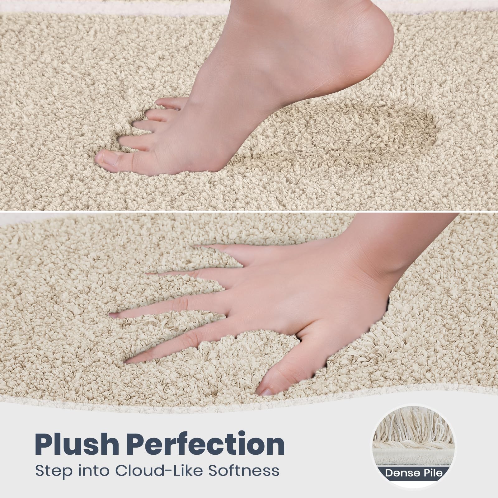 Best Bath Rug 2026: 5 Soft, Non-Slip Picks 3 PURRUGS Bathroom Rug Non-Slip Machine Washable 20' x 30', Super Absorbent and Qu — product photo