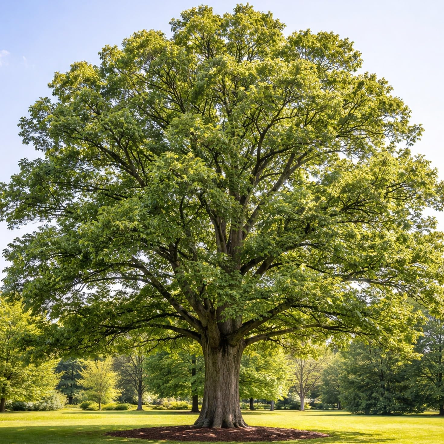3 Bur Oak Tree Live Plants (Quercus macrocarpa) – Hardy Native Shade Tree – Fast Growing Long-Lived Oak – Large Landscape & Wildlife Tree – Rooted Starter Sapling