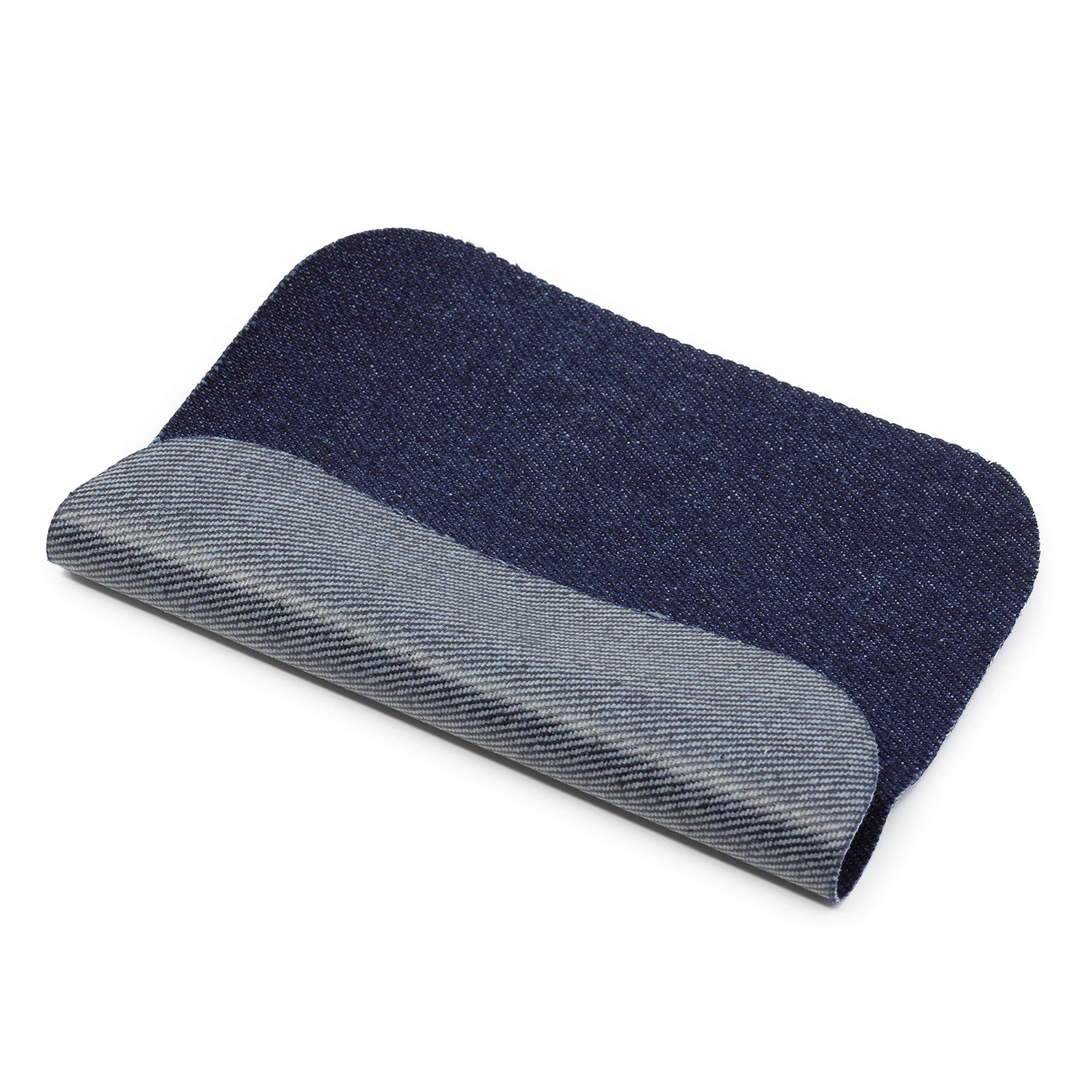Dritz 55240-3D parches, planchado, tela vaquera, 12,7 x 12,7 cm, azul oscuro, 2 unidades