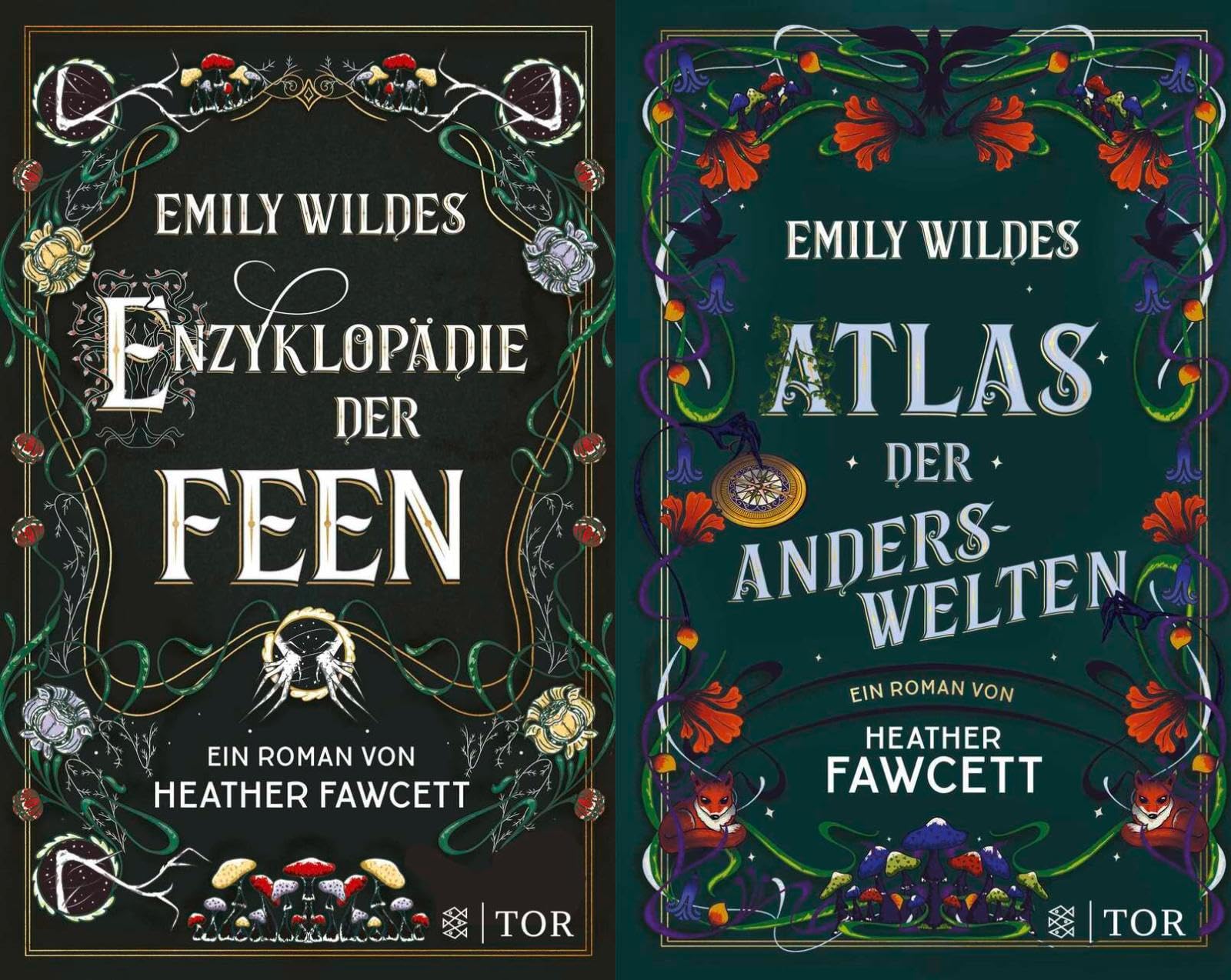 Die Emily Wilde-Reihe Band 1+2 plus 1 exklusives Postkartenset