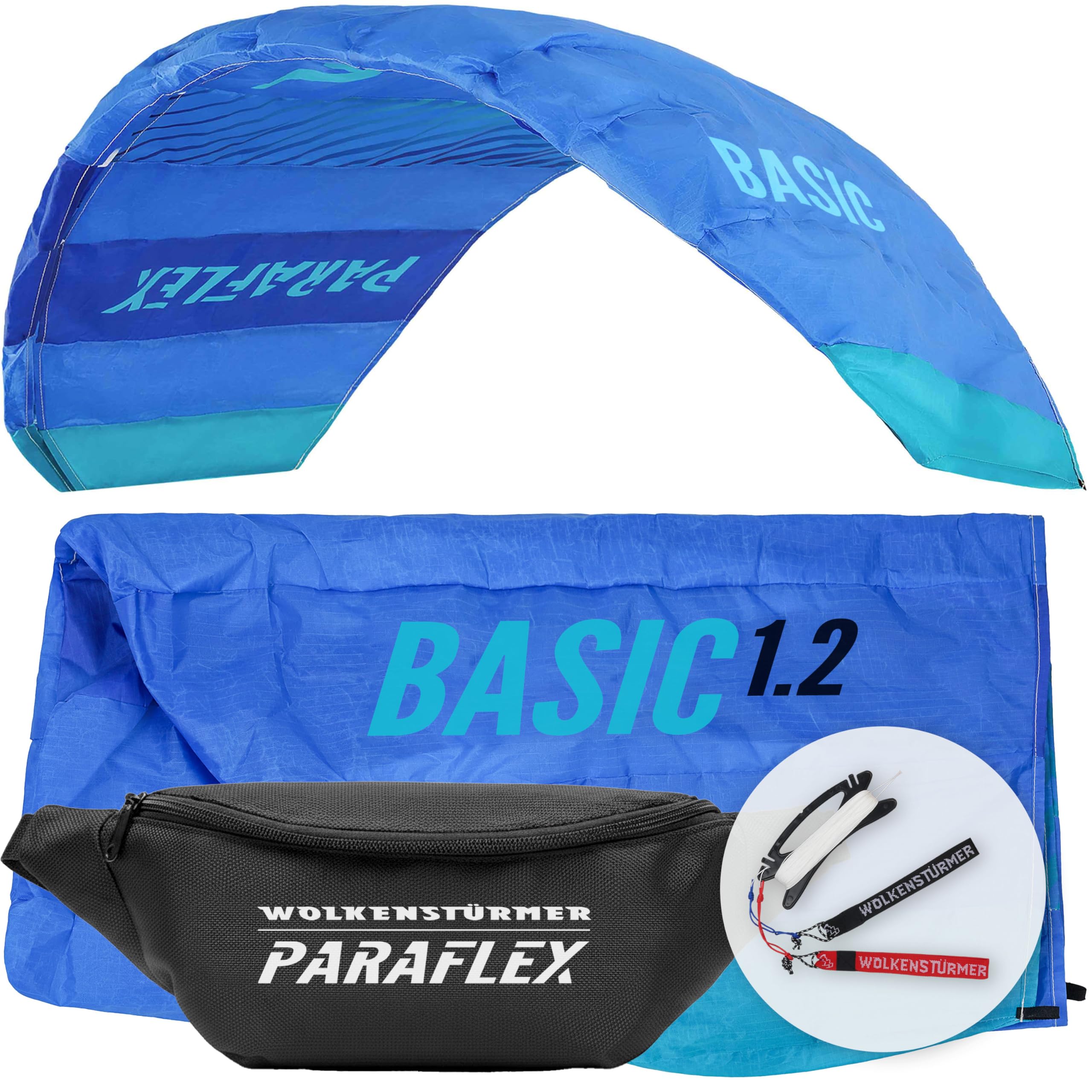 Wolkenstürmer Paraflex Basic 1.2 SE 2-Leiner Lenkmatte