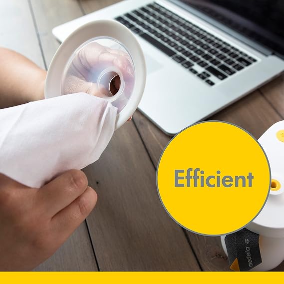 Medela Quick Clean Breast Pump Wipes, Plant-Based, 30 Count