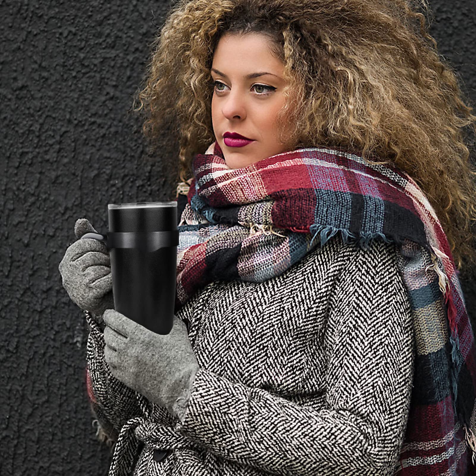 Silikon Becherhalter Für 590ml & 850ml Gläser - Rutschfester Griff, Hitzebeständig