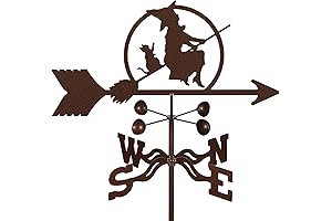 EZ Vane Witch Weathervane: Handcrafted Magic for Your Home