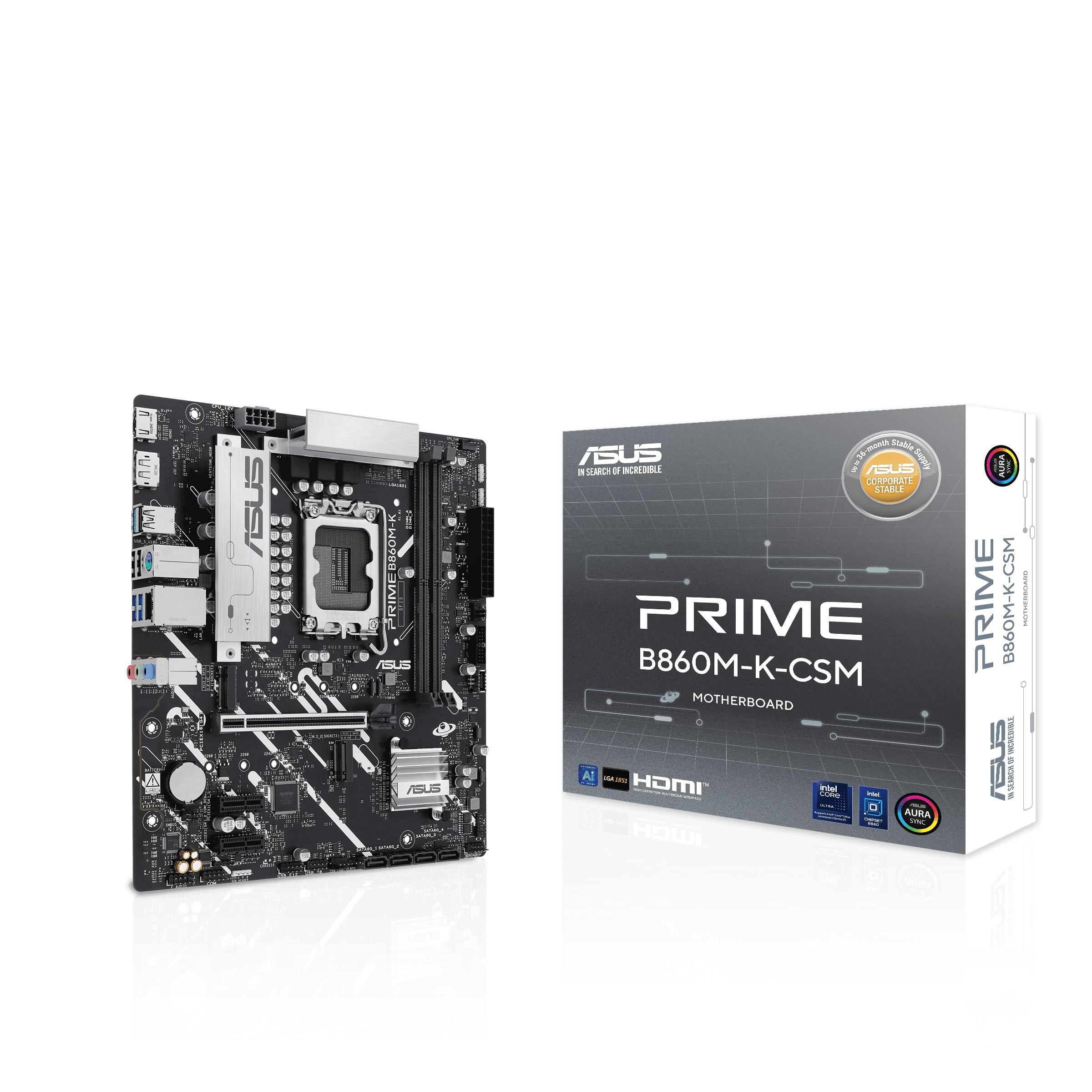 Amazon.in: Buy ASUS Prime B860M-K-CSM Intel LGA1851 mATX