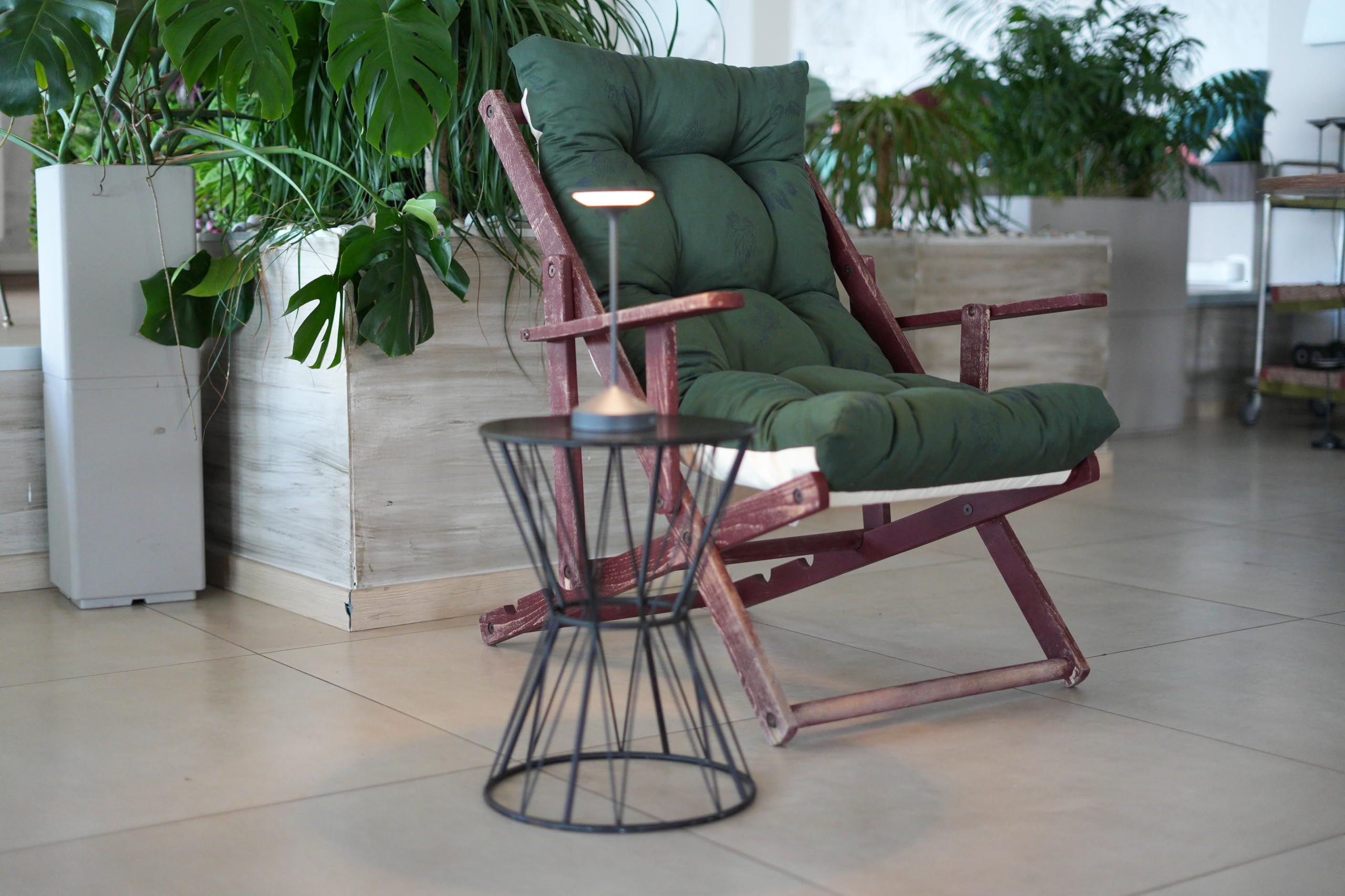 TECNOCUCI Cuscino Imbottito per Poltrona Sdraio Relax (115x55) - 100% Made in Italy - Ricambio Ideale per Interni ed Esterni (Giardini, Cortili, terrazzi) - Disponibili Diversi Colori