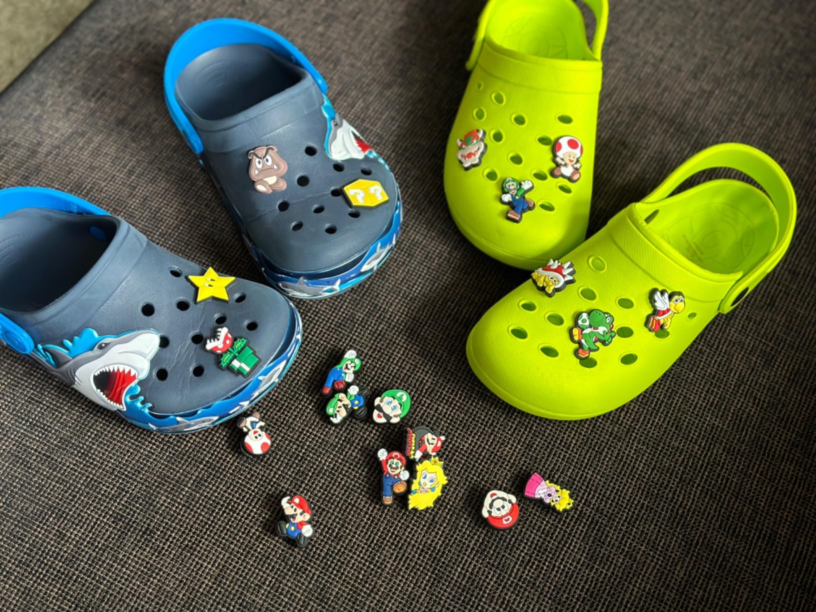 JOOTUEPO 24 Schuh Charms - Glitzer-Stecker Für Clogs & Schuhe