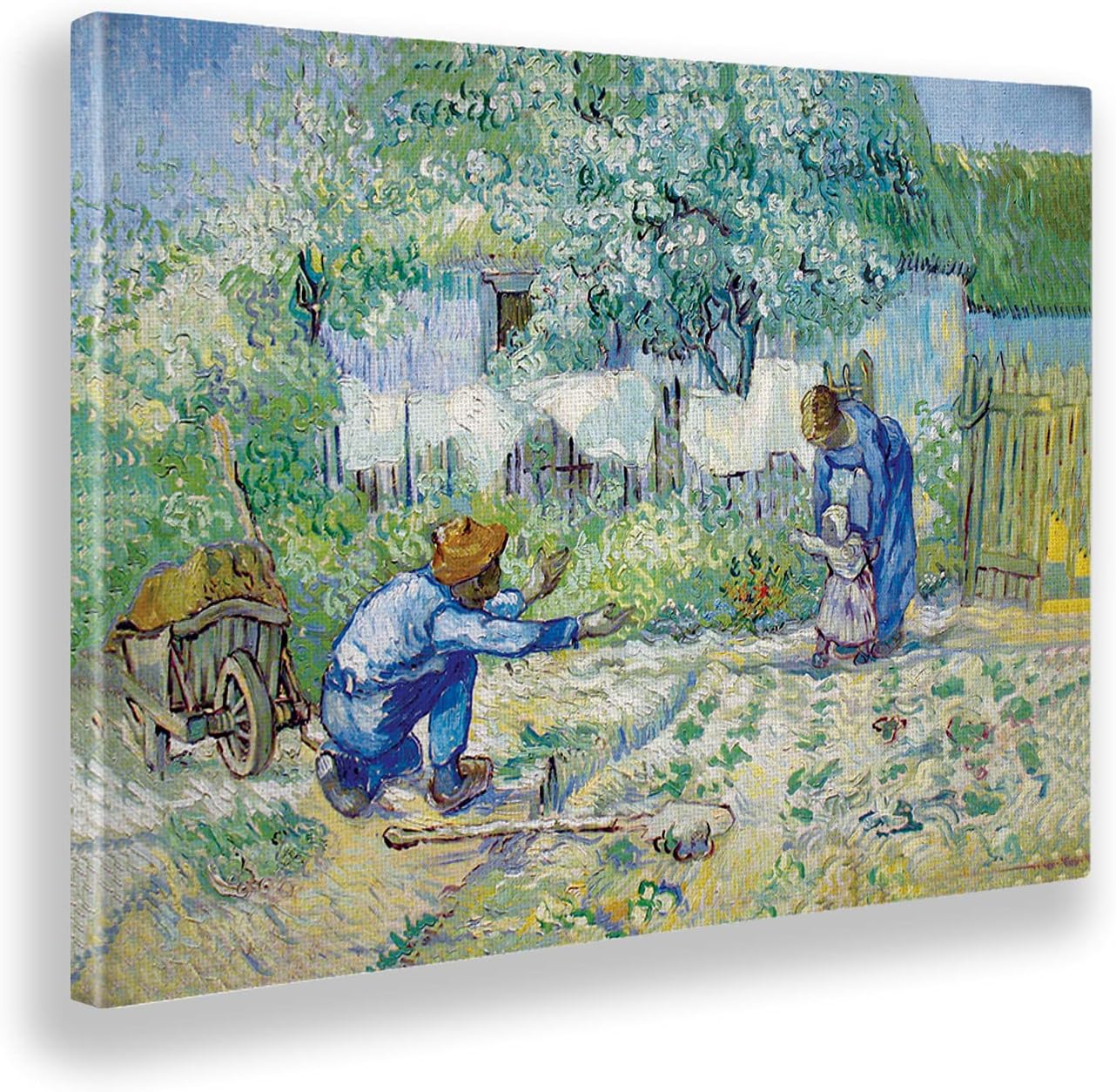 Giallobus Quadro Vincent Van Gogh Primi passi Tela Canvas Telaio Standard 70x50 Giallobus Quadro Vincent Van Gogh Primi passi Tela Canvas Telaio Standard 70x50