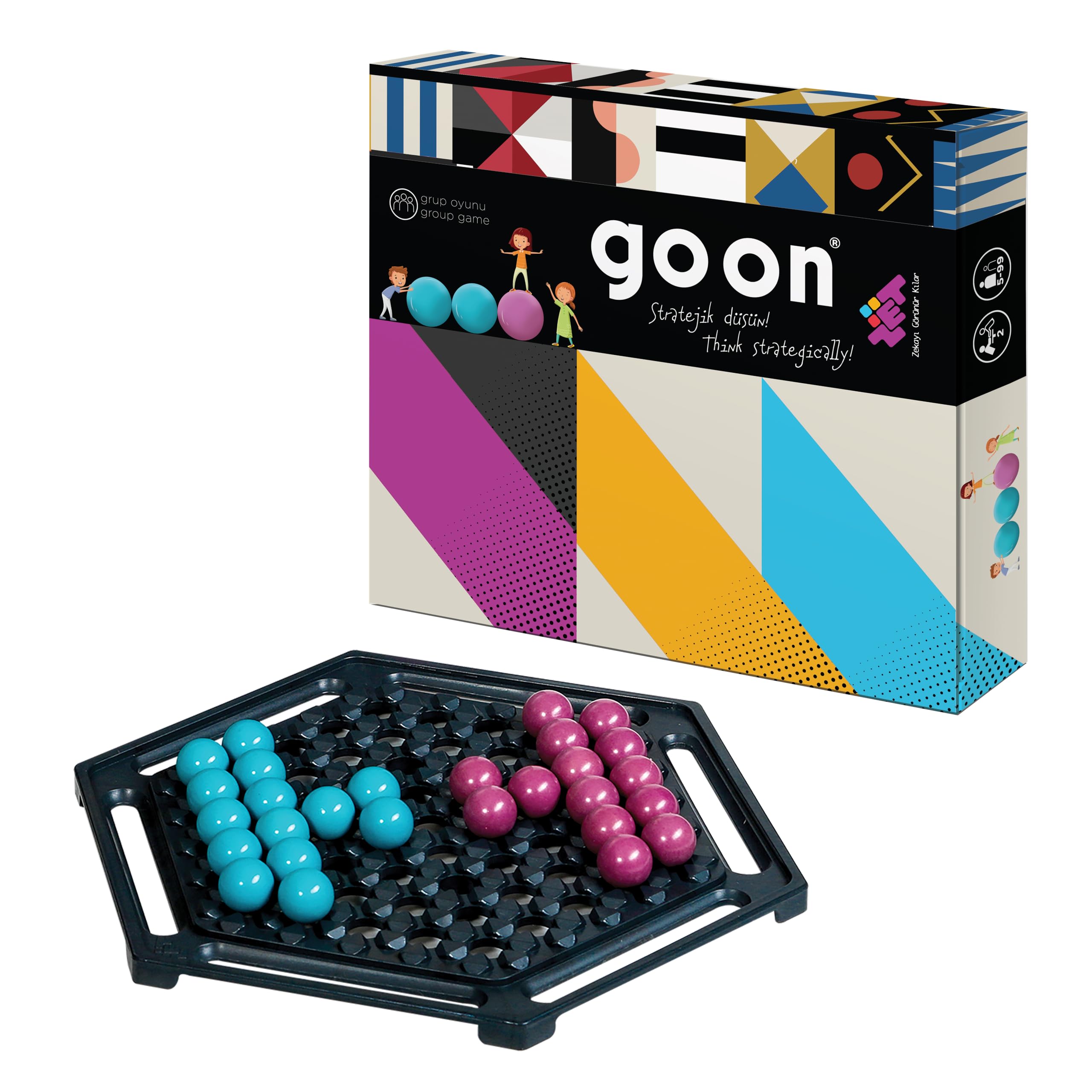 GOON Zeka ve Akıl Oyunu 6+ Yaş 2 Oyuncu