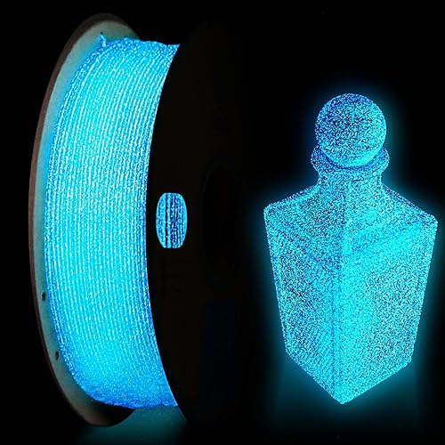 Miniatura 8 de YOUSU Filamento de ácido poliláctico (PLA) para impresora 3D de 0.069 pulgadas (0.069 in), serie camaleón, filamento negro de 2.2 libras (2.2 lbs).