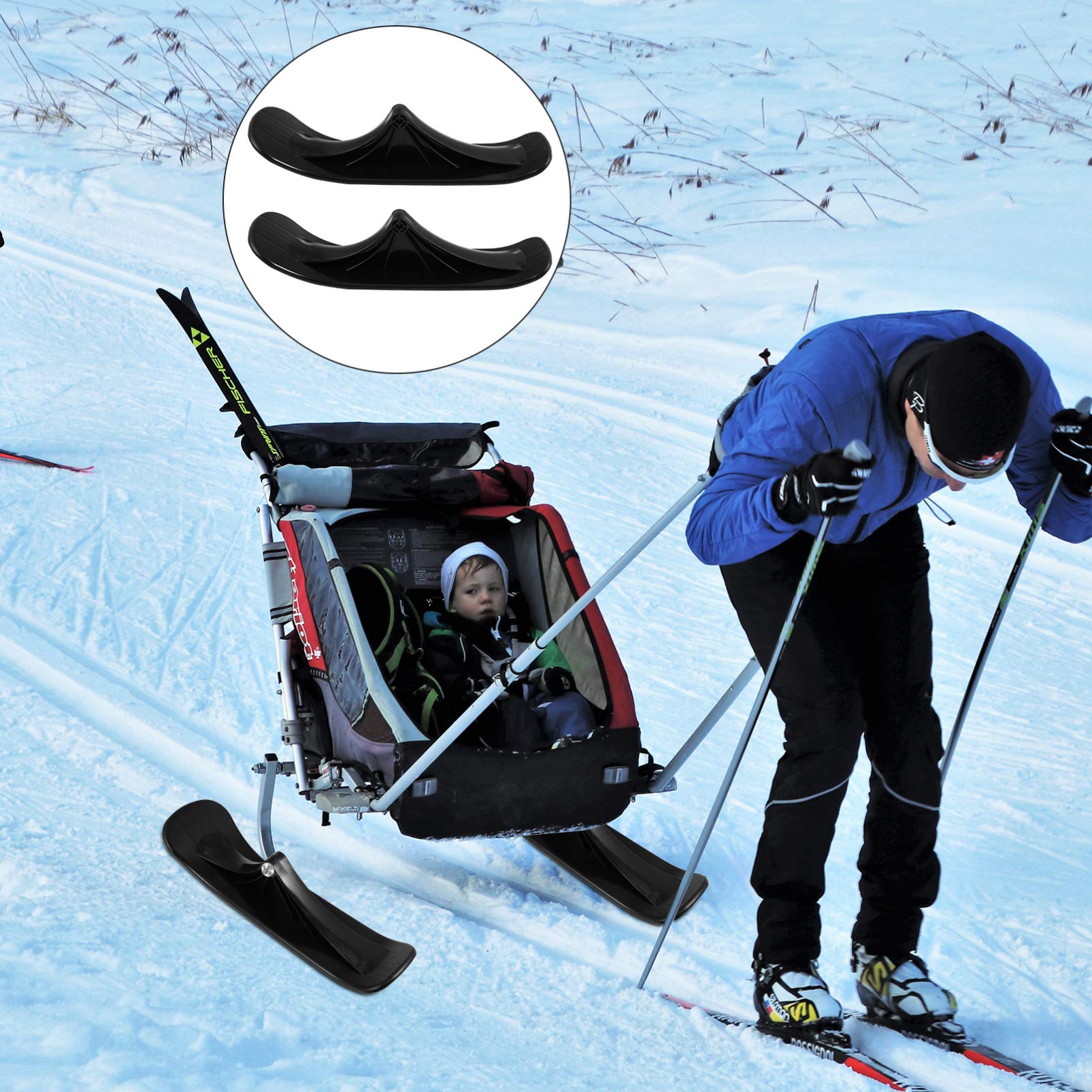 Trineo Plegable para Patines