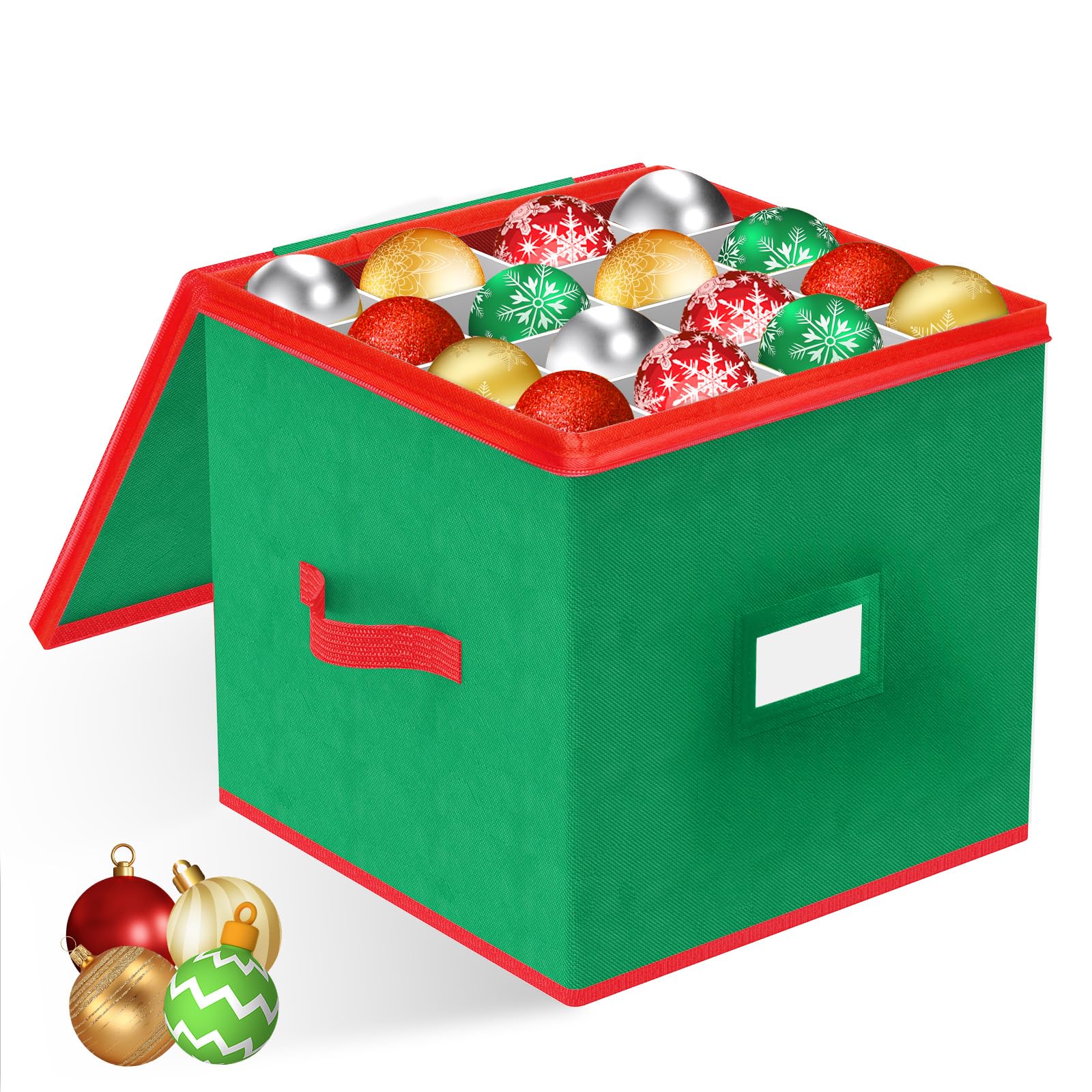 Boîte rangement boules de Noël pour éviter la casse des décorations de fêtes