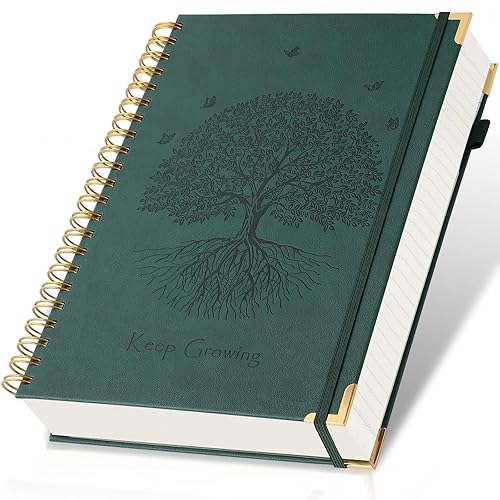 Blank Spiral Notebook, Sketch Book, 8.5" x 11", 300 Pages