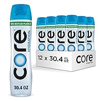 Vista 1 de Core Hidratación de núcleo, 30.4 fl. Oz (paquete de 12), agua mejorada en nutrientes, perfecto 7.4 pH natural, ultra-purificado con electrolitos