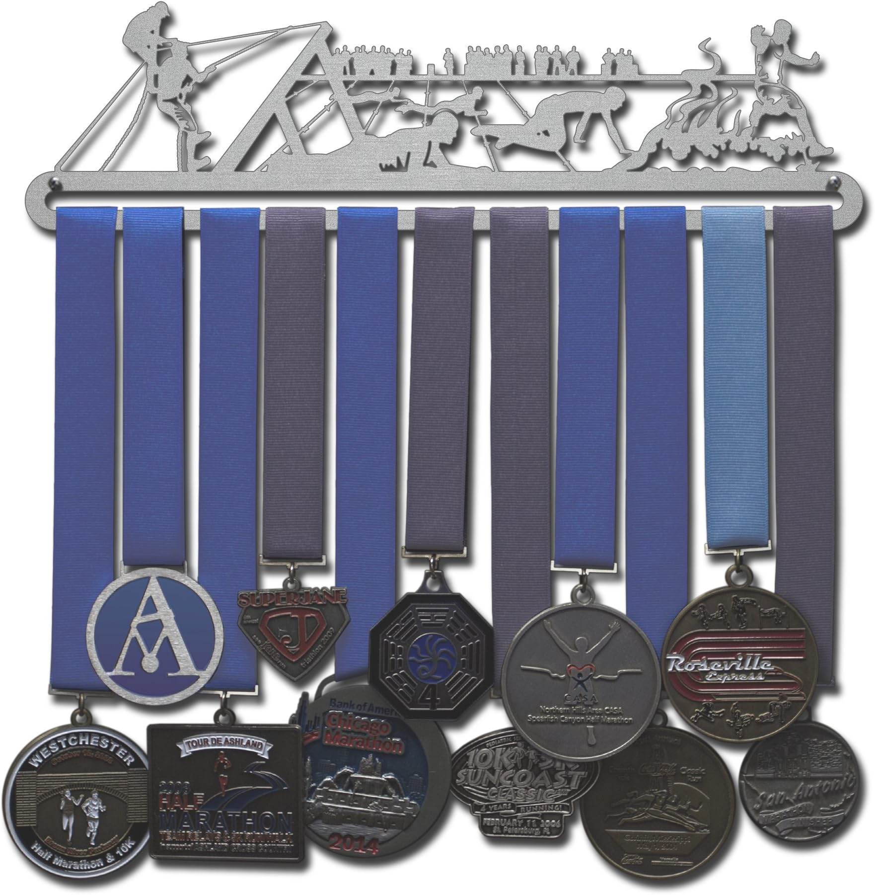 Allied Medal HangersObstacle Course - Multiple Medal Award Holder Display Rack