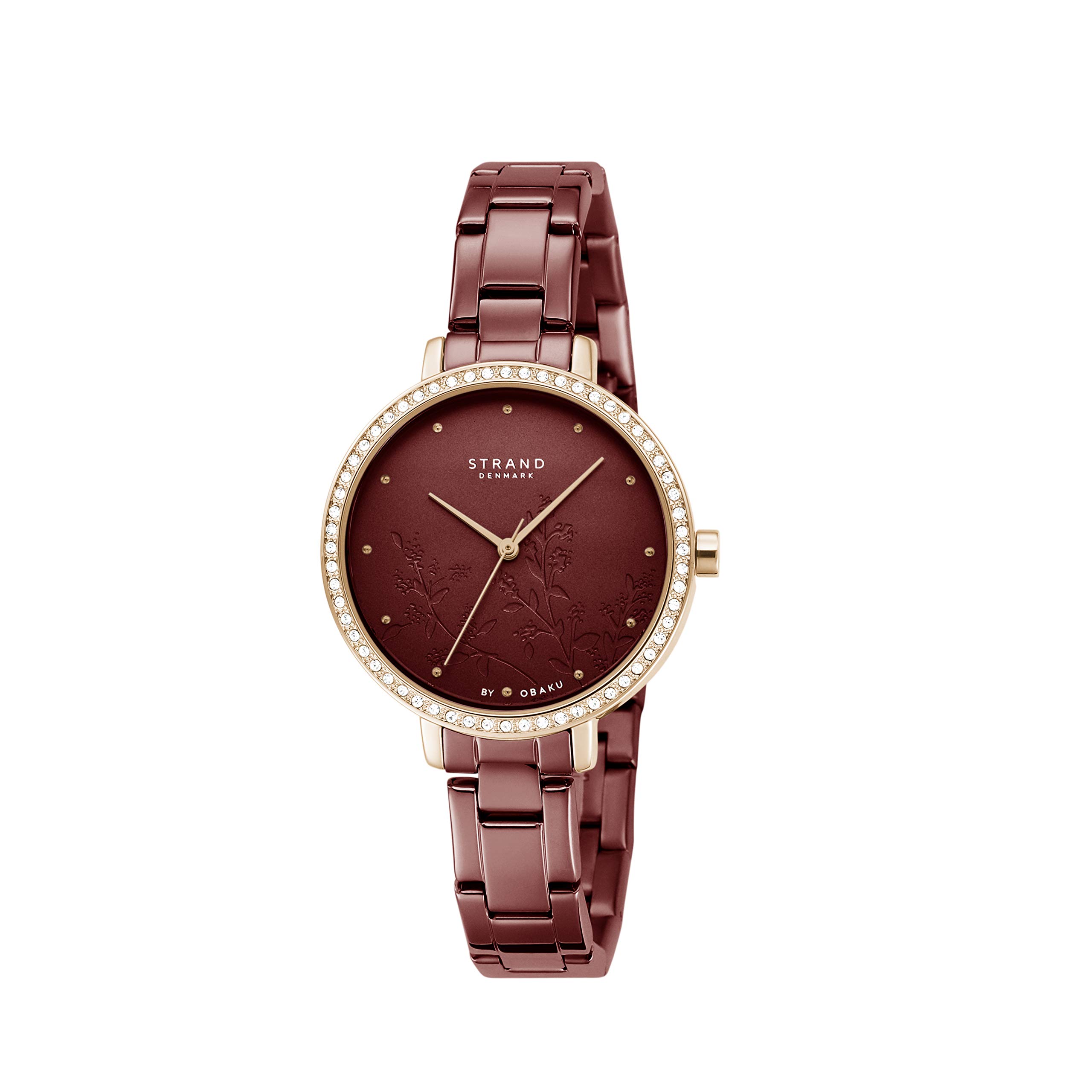 Strand By Obaku Pacifica Analog Burgundy Dial Womens Watch-S712LXVDSD (B08RDY1L2H) Amazon Price History, Amazon Price Tracker