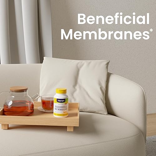 Miniatura 4 de Healthy Origins Membrana de cáscara de huevo NEM 500 mg 120 cápsulas vegetales