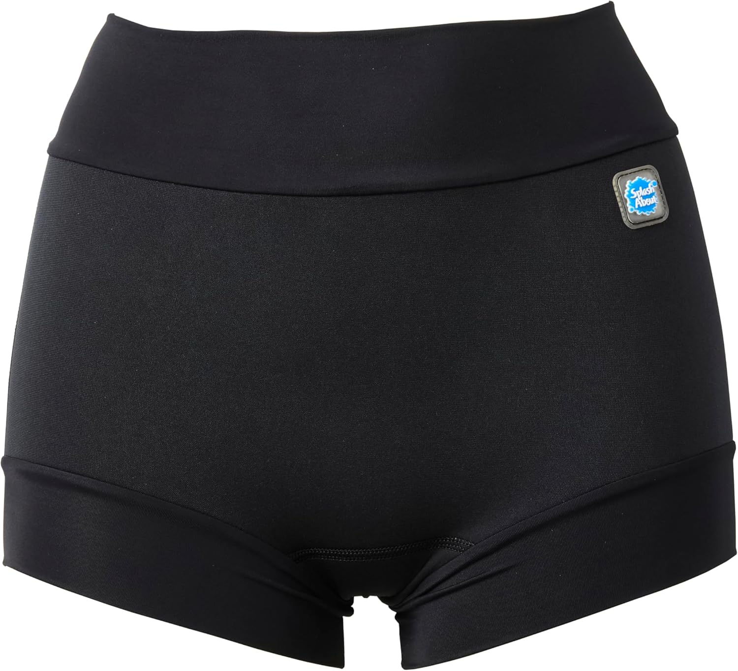 Splash About Adult Incontinence Swim Shorts, Black, Small