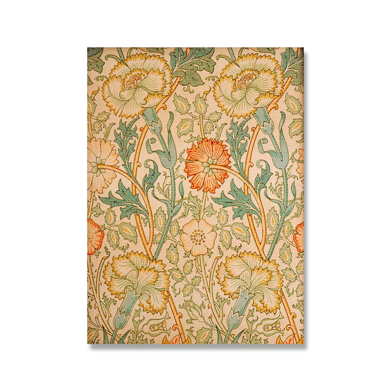 Dittelle William Morris Stampa su Tela Victoria and Albert Museum Exhibition Poster London Underground Art Nouveau Pittura Decorazione Della Parete 50x70 cm-6 pz Senza Cornice