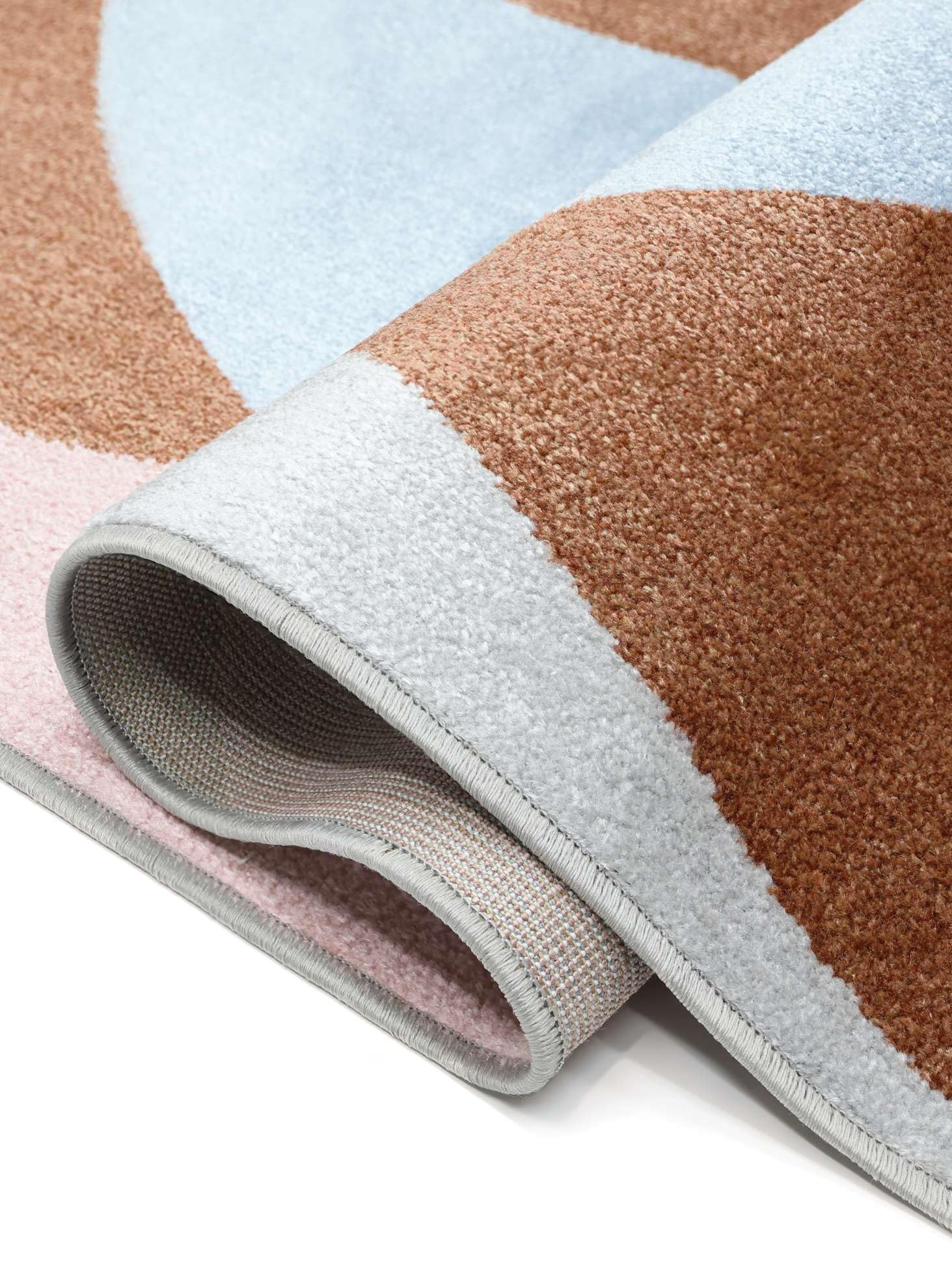 RugVista Aria, Alfombra, Modernas, 160 x 230 cm, Rectangular, Pelo Corto, Lavado a máquina, Terracotta