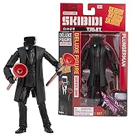 Skibidi Toilet Deluxe Figure Plungerman, figure da collezione