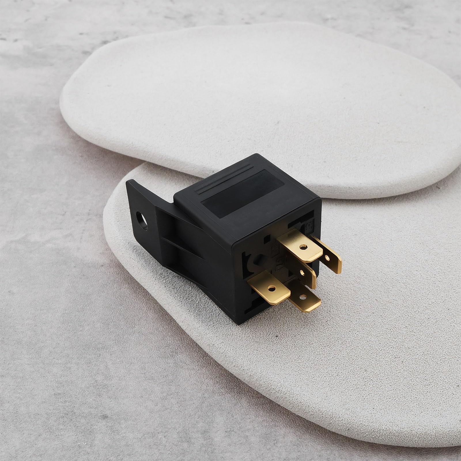 EMSea 2 Pezzi Relè Di Corrente Principale 5 Pin 12V/30A 0332014150 0332019150 Compatibile Con La Maggior Parte Delle Auto D'epoca
