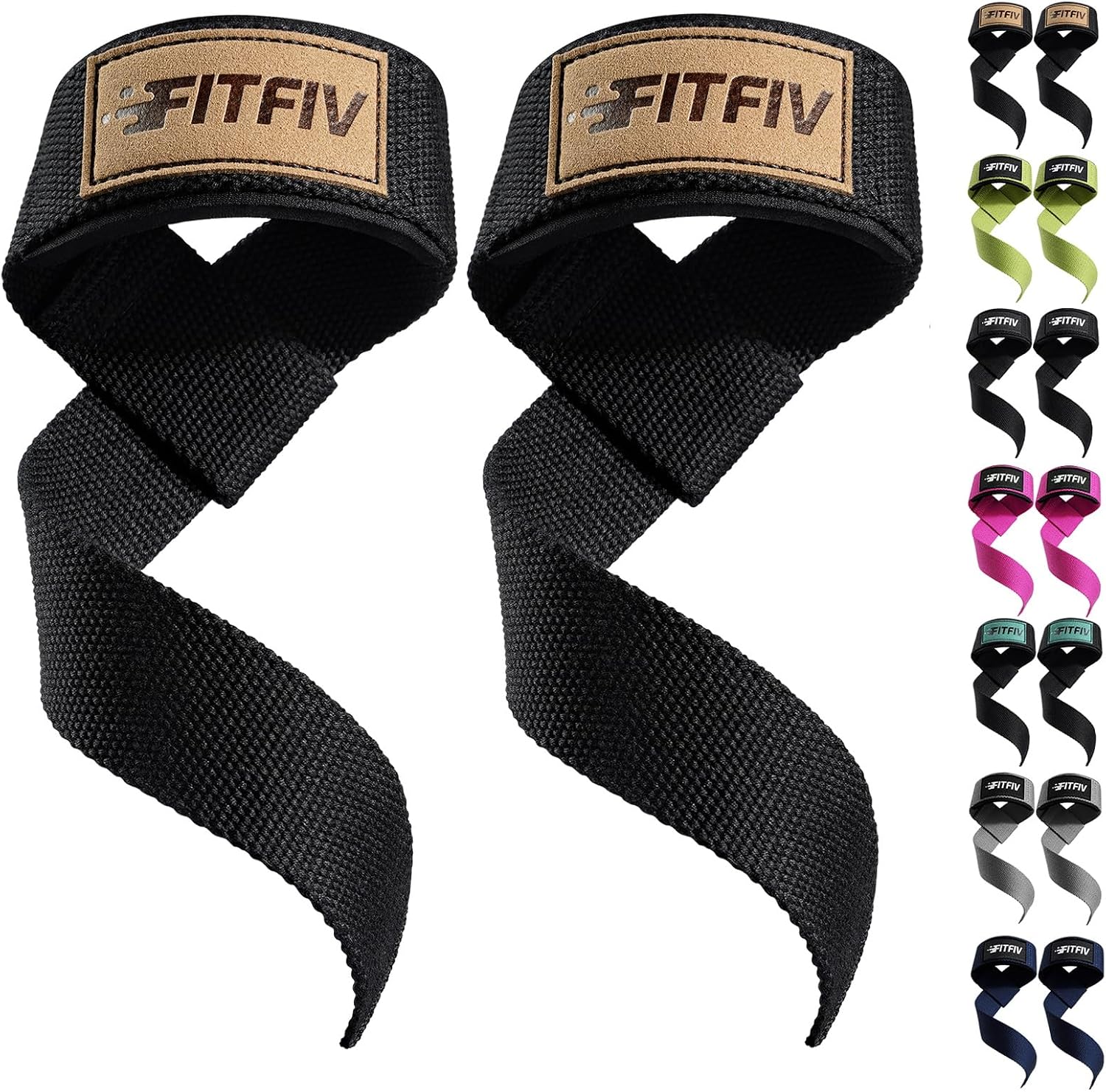 Lifting Straps for Weightlifting, Padded Wrist Straps for Gym