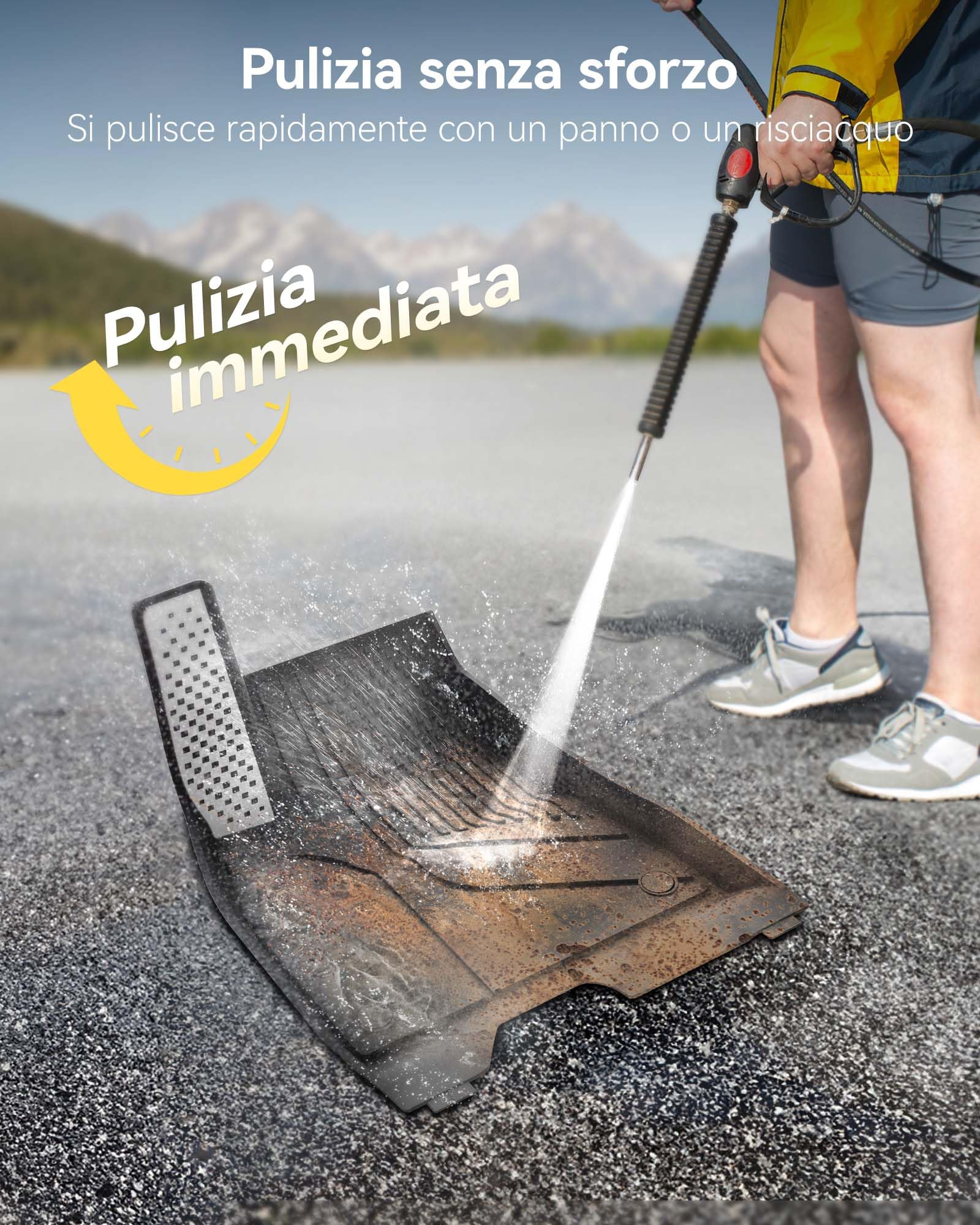 3W Tappetini Compatibile con Tesla Model 3 Highland 2024-2025 2026, Facili da pulire Tappetino Antiscivolo e Impermeabili a Copertura Completa Set, Tutte le Stagioni Tappeti Auto su Misura in Thorex™