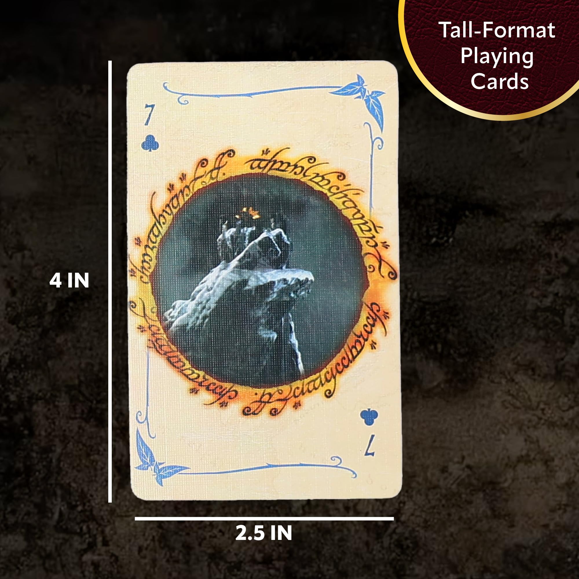 AQUARIUS Herr der Ringe Spielkarten Limited Edition Collector Set - 3 Deck Box Set Featuring Fellowship of The Ring, Two Towers & Return of The King