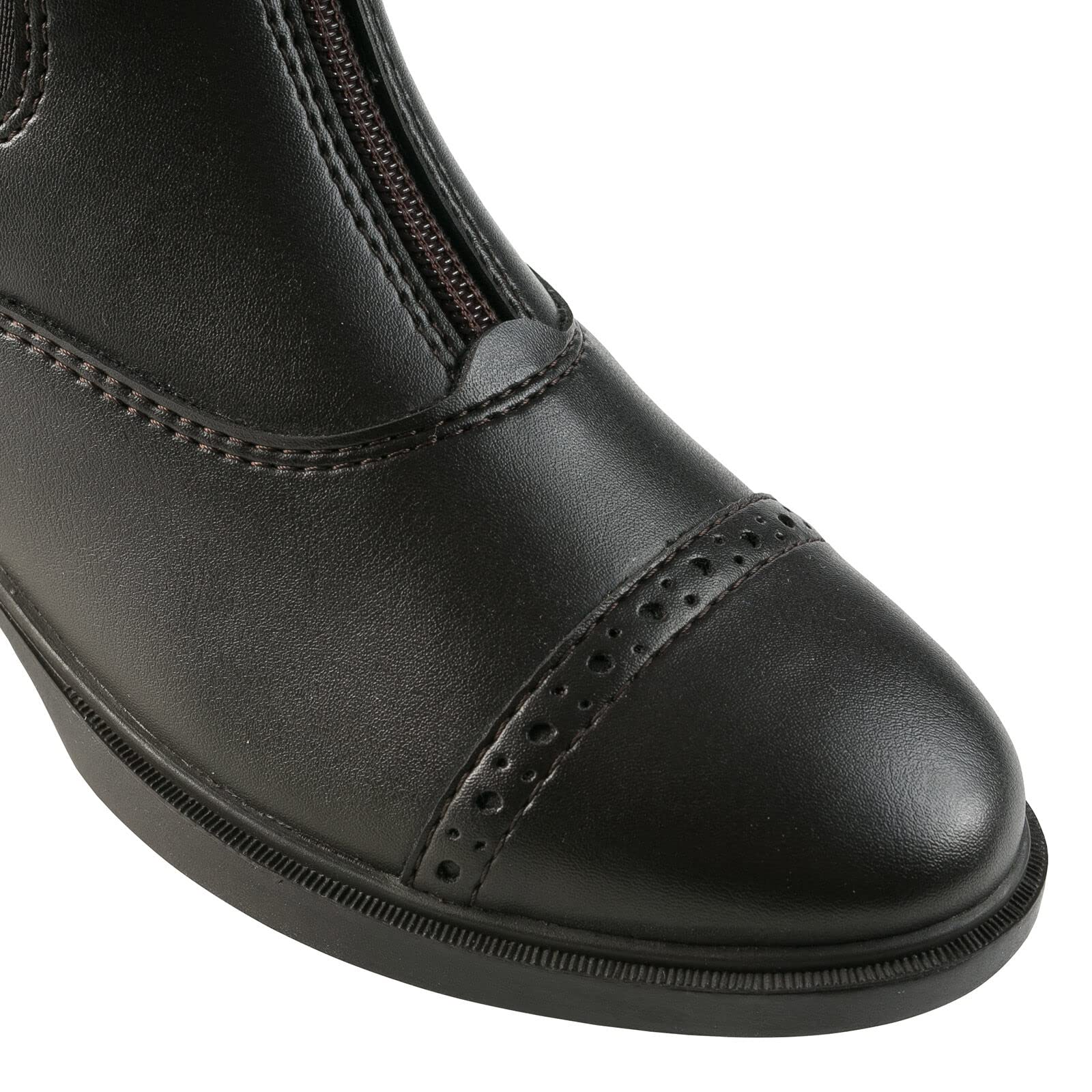 Horze Wexford Stivaletti da donna da equitazione, con zip frontale