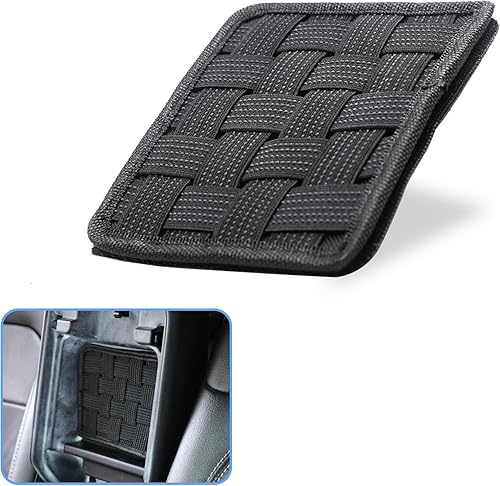 Organizador de consola central MOLLE Panel para Jeep JL, organizador de velcro, reposabrazos de correas tácticas, bolsa de almacenamiento para Jeep