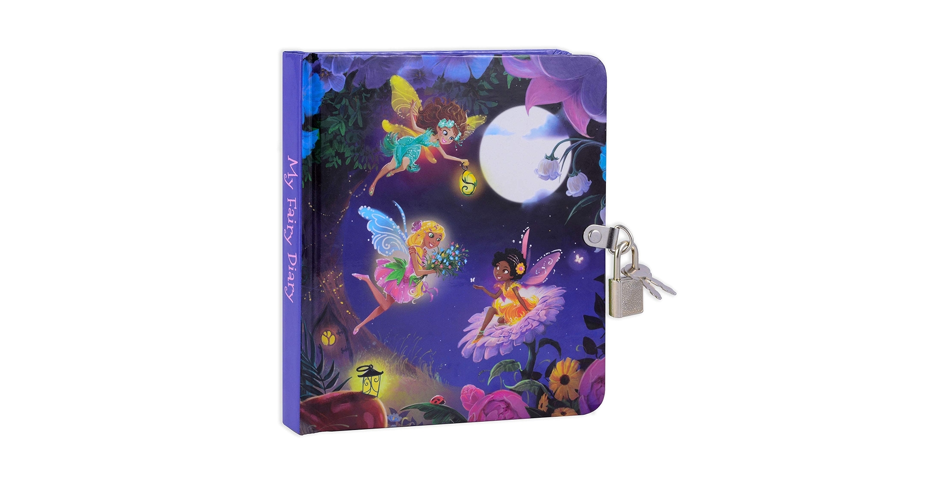 Amazon.com: MOLLYBEE KIDS Fairy Lock and Key Diary – 208