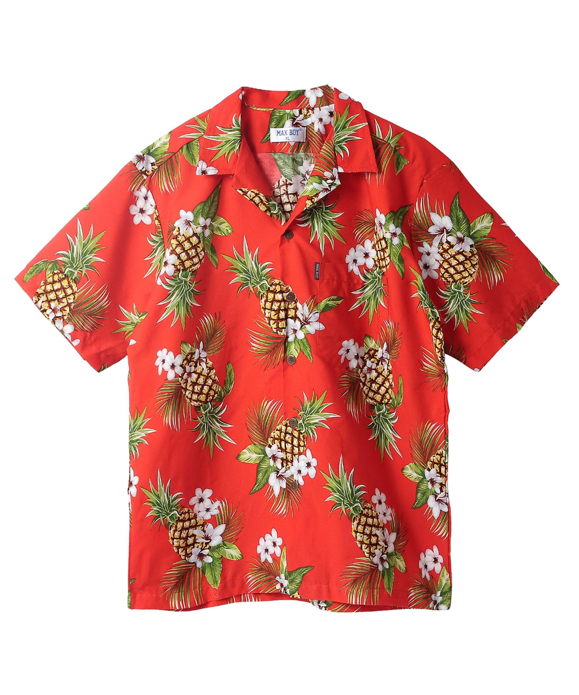 Amazon.co.jp: [Four leaf] アロハシャツ メンズ 半袖 花柄シャツ 開襟