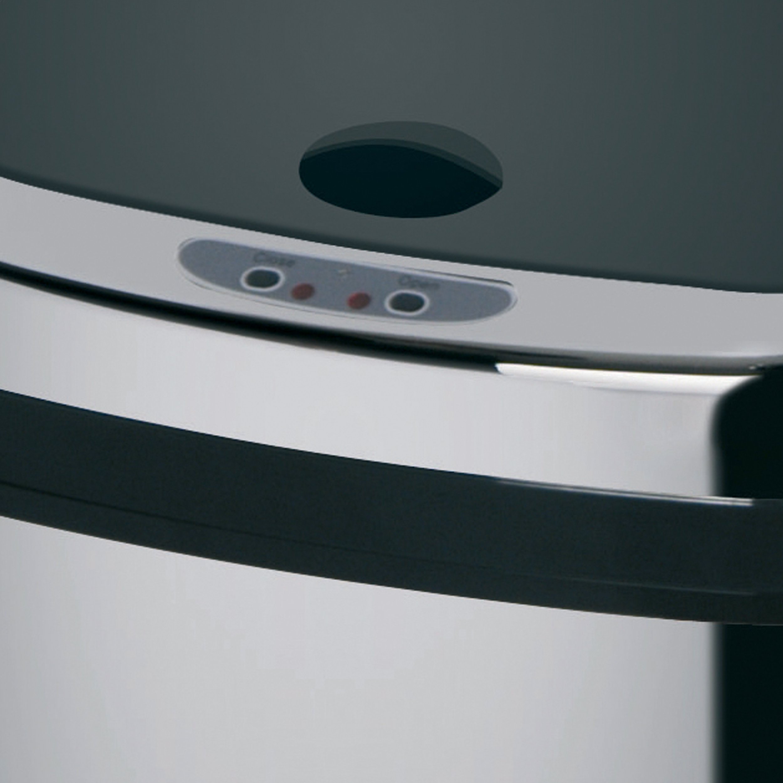 MSV Edelstahl Automatik Sensor Mülleimer Abfalleimer - automatische Öffnung - 42 Liter