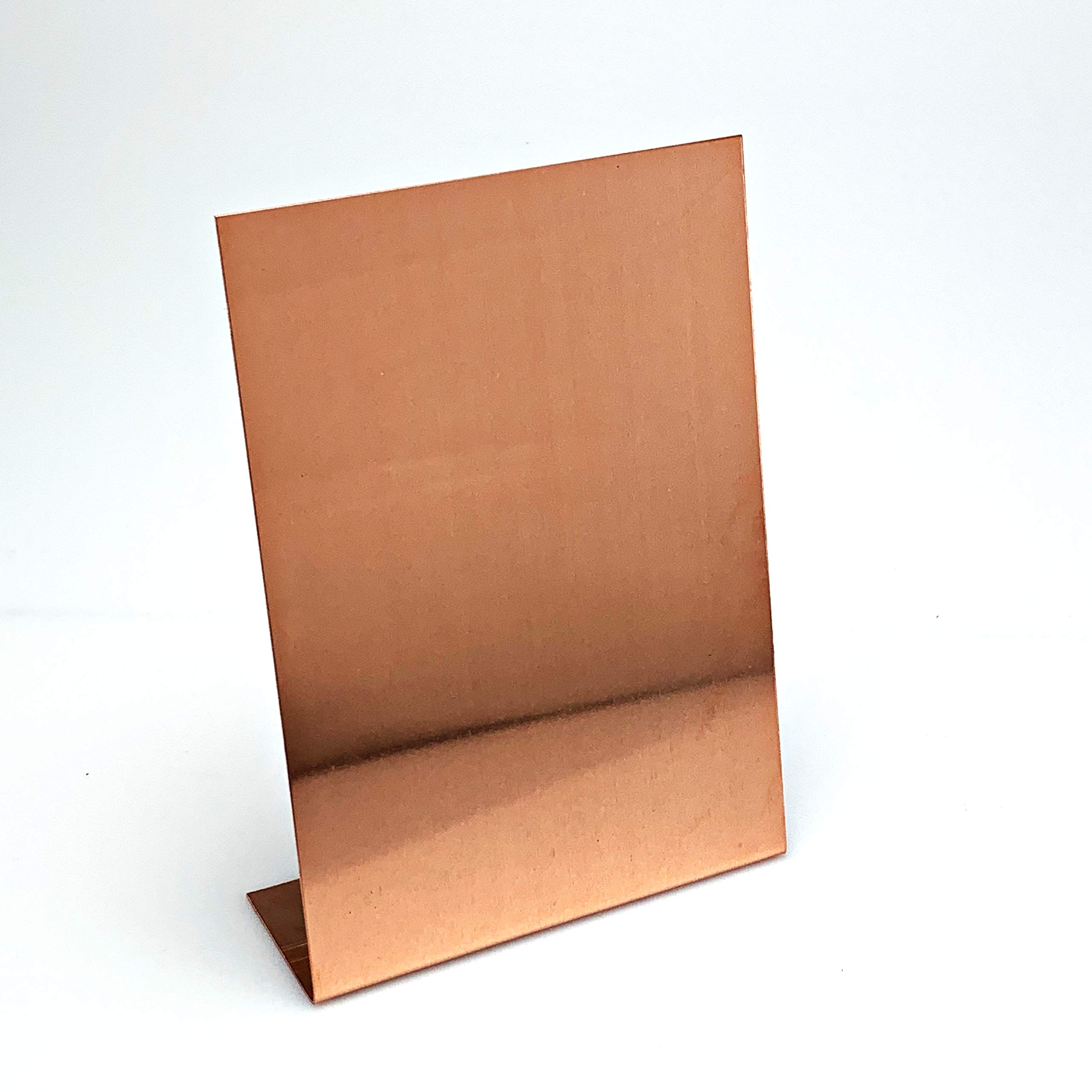 Kupferblech 1 mm dick Kupfer CU-DHP-R240 Blech Zuschnitt nach Wunschmaß Einseitig mit Schutzfolie (500 mm x 200 mm)