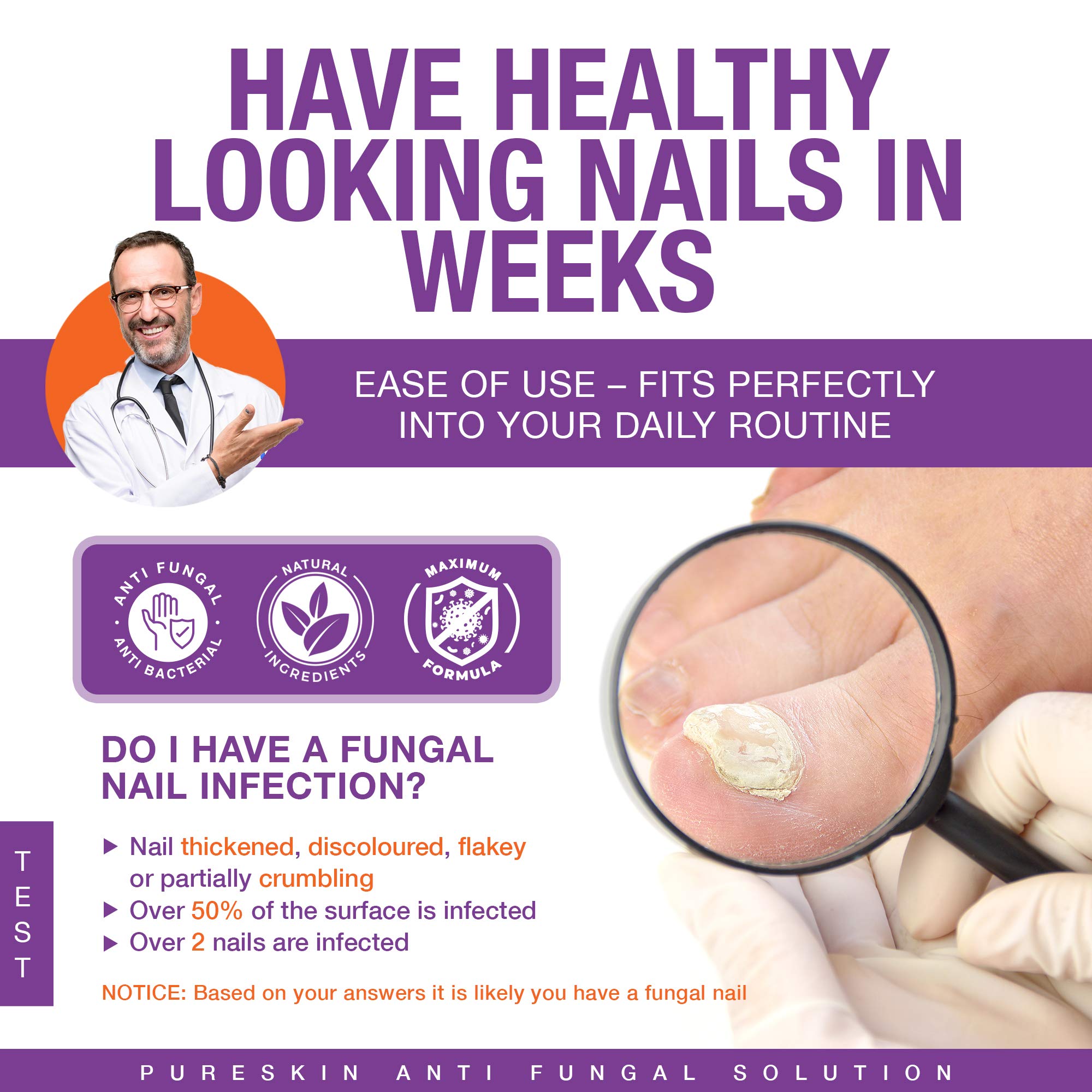 Buy pureskin Fungal Nail Renewal Maximum Strength Nail Fungus